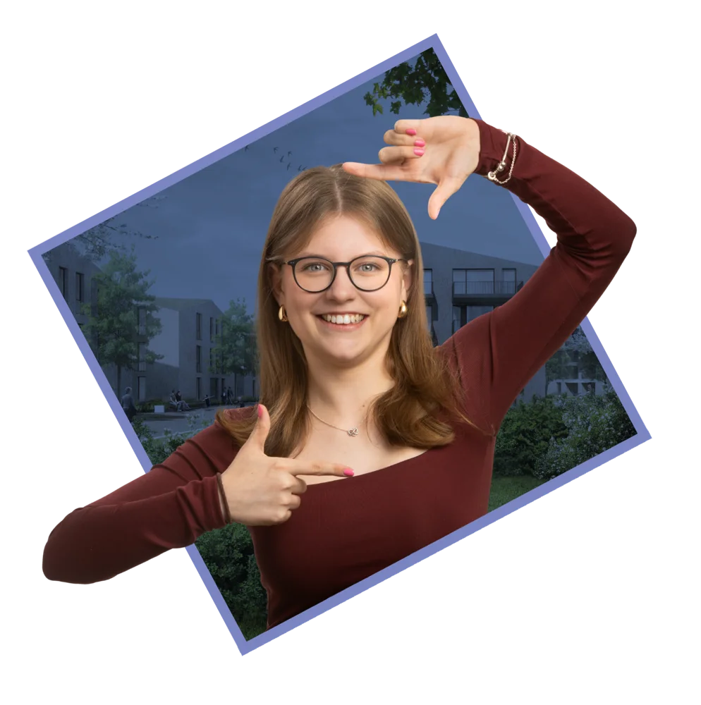 Jolina Schmidt, Auszubildende zur Immobilienkauffrau