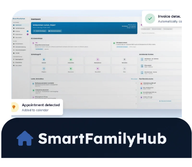 SmartFamilyHub: der digitale Familienplaner