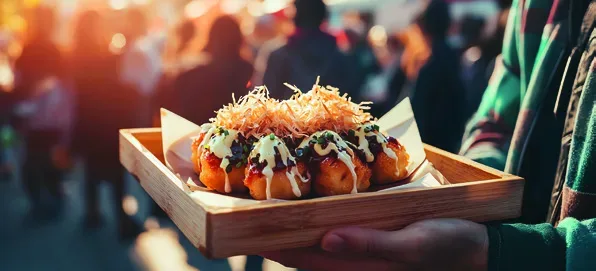 Streetfood auf einem Festival
